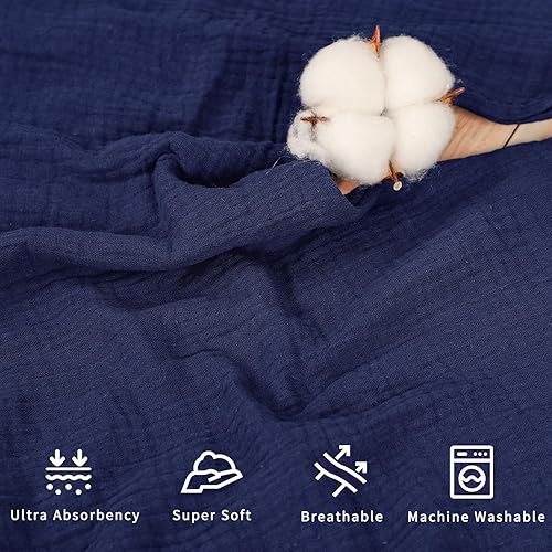 Miniatura 2 de Funda de almohada de muselina para lactancia, funda de almohada de algodón para bebés, niñas y niños, funda de almohada de lactancia suave y