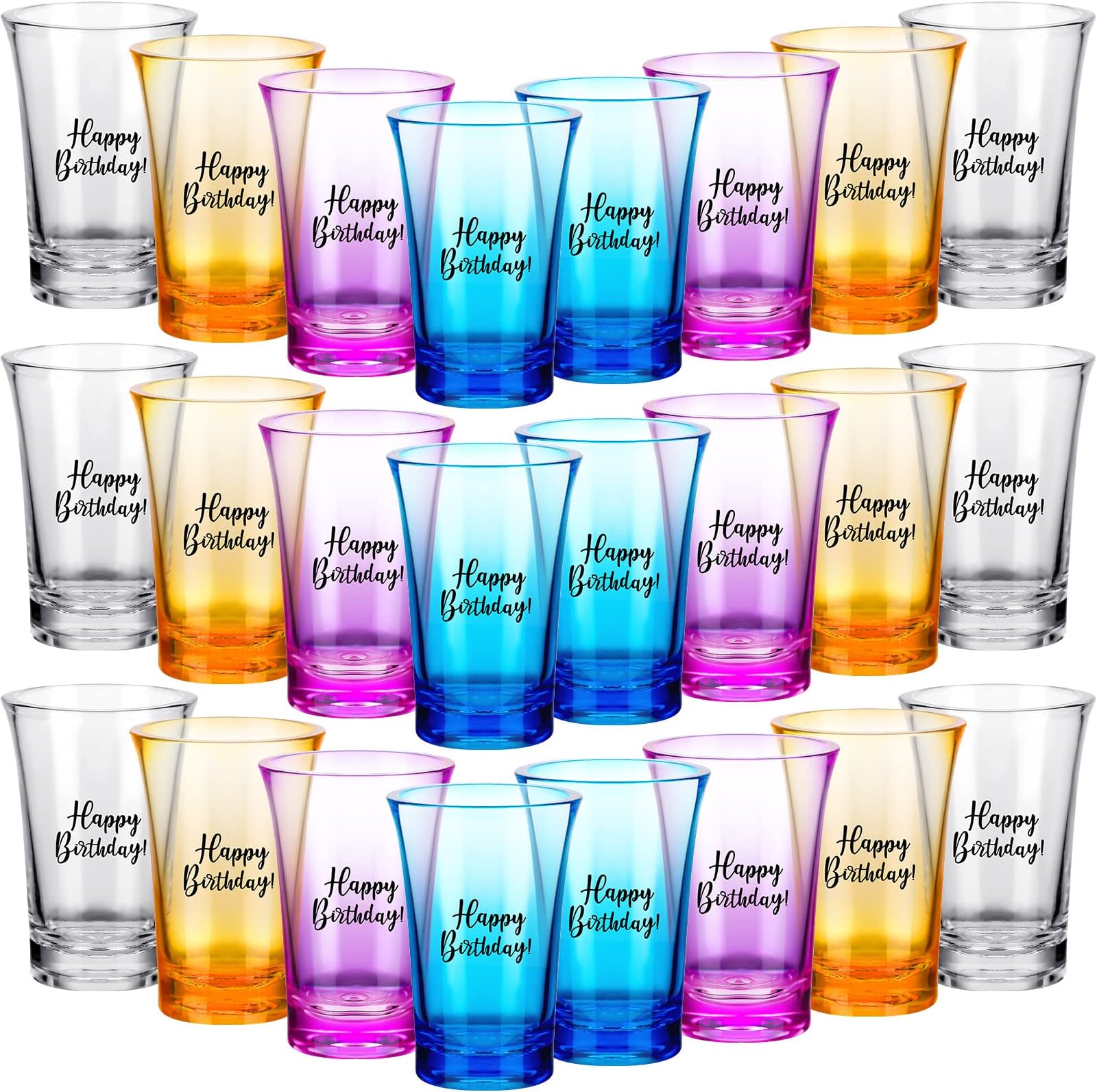 GOOD GIRLS SWALLOW SHOT GLASSES Set of 31.75 Oz. Each