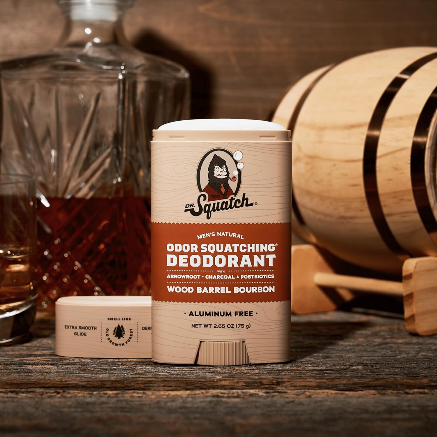 Dr. Squatch NEW Bricc House Travel Pack - Soap Travel Case + Birchwood Breeze, Fresh Falls Soap + Wood Barrel Bourbon Deodorant + Vanilla Bourbon Lip Balm - Full Routine Natural Men's Care Kit - Image 3