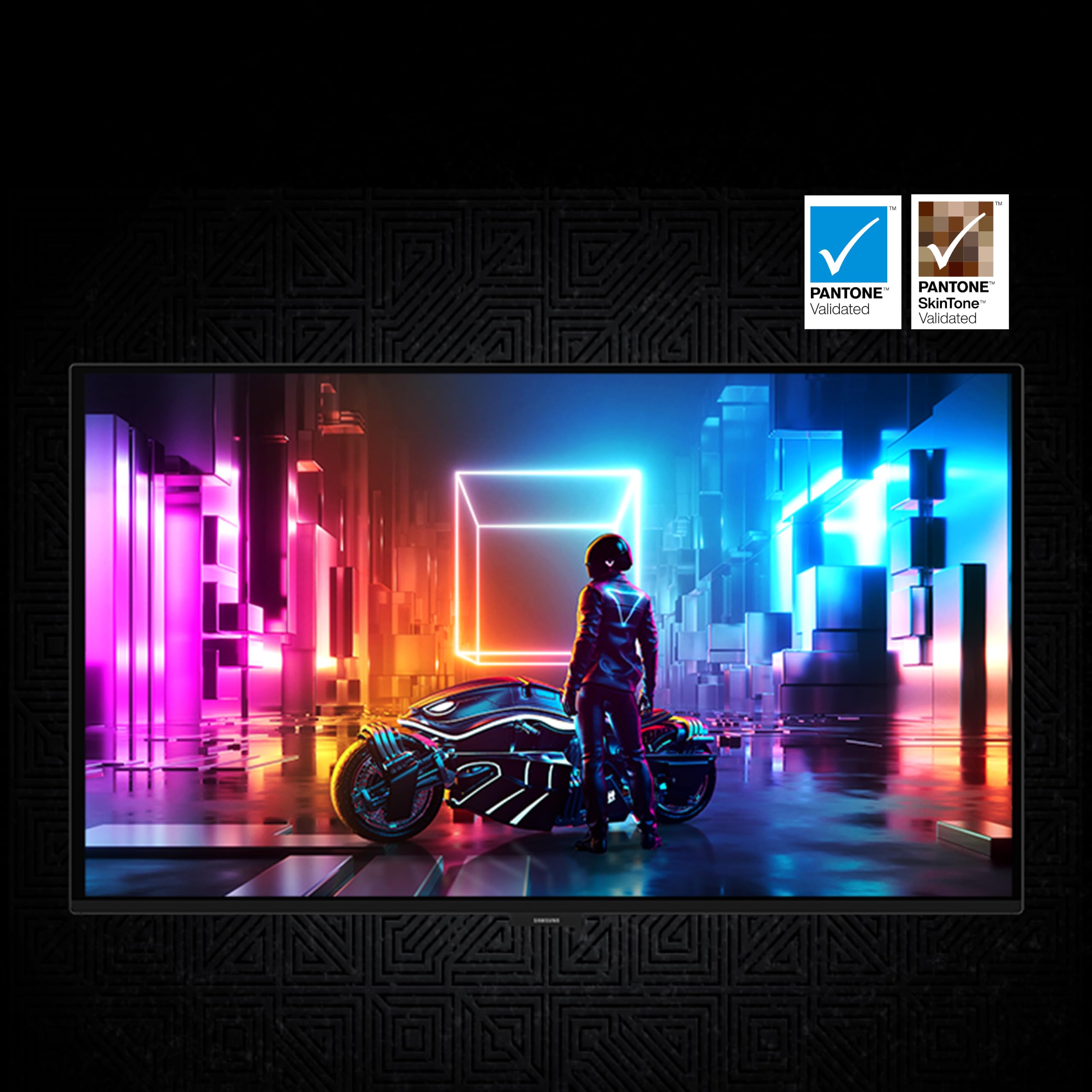 Samsung 27" Odyssey QD-OLED G6 Gaming Monitor(Smartchoice) | QHD 2560 x 1440| 240 Hz| 0.03ms | Ergonomic Stand | Pantone Validated| Glarefree | TrueBright 300| G-Sync| Free Sync| LS27HG612SWXXL| Black — Amazon image 7