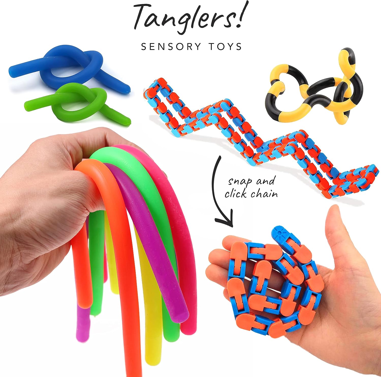 Fidget Toys Set (UK Company) Pop It Fidget Pack Of 15 Stress Relief