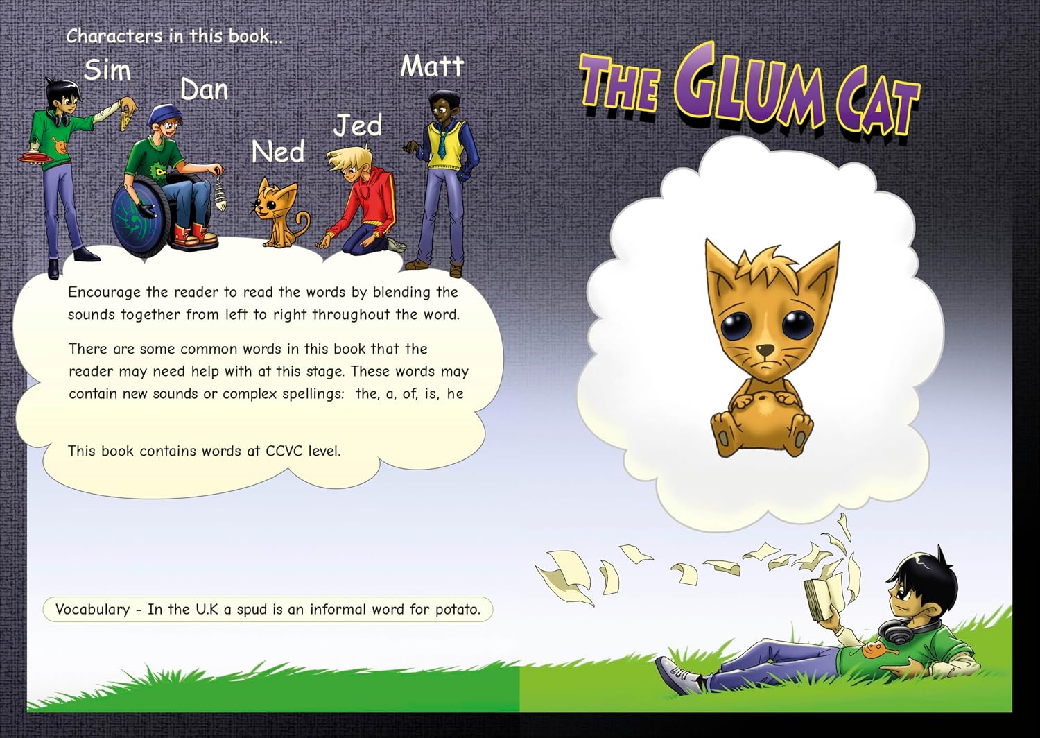 Phonic Books Moon Dogs Set 2: Decodable Books for Older Readers (CVC Level, Consonant Blends and Consonant Teams) (Phonic Books Catch-Up Decodable Readers)