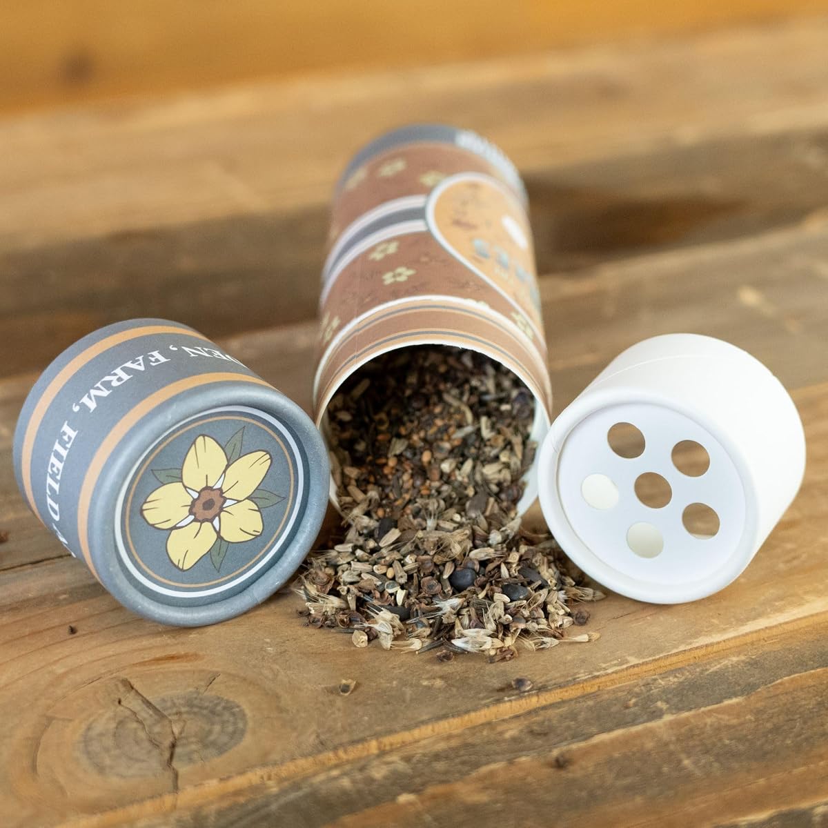 Mountain Valley Seed Co Save the Bees Wildflower Seed Shaker - ~100,000+ Seeds view 2