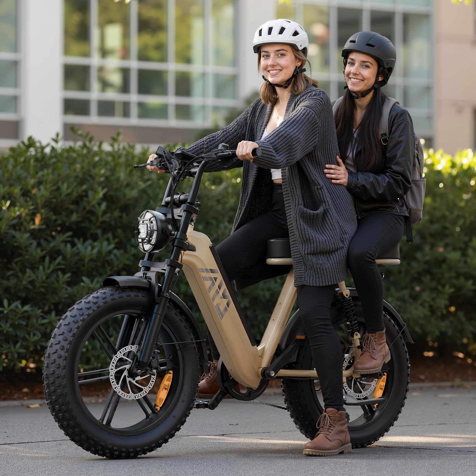 TST Bicicleta Eléctrica 20" Neumáticos Anchos E-Bike con Batería Extraíble 48V 15AH, Motor 250W, Autonomía 60km, Cuadro Paso Bajo, Suspensión, Pantalla LCD - Ideal Adultos Desplazamientos y Off-Road