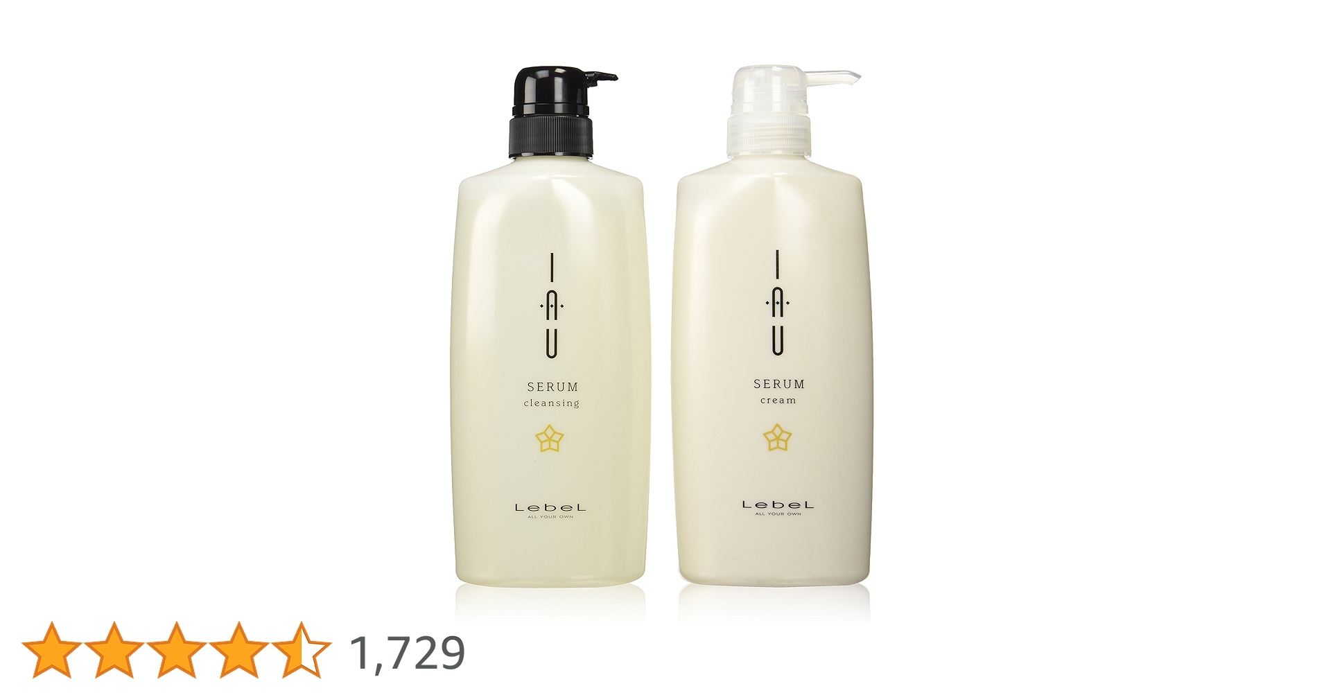 ルベルLebeLイオセラムシャンプー&トリートメントセット各600mL