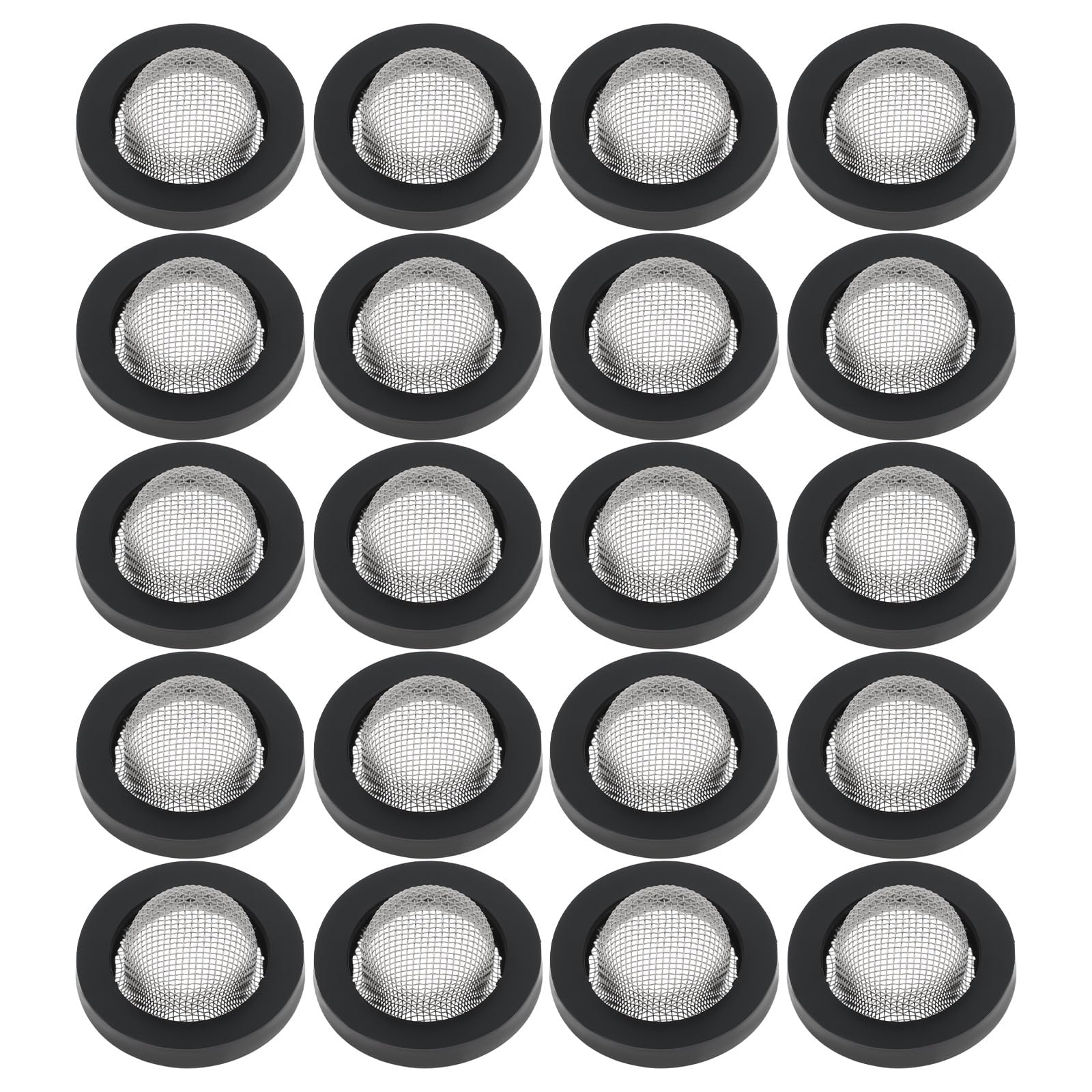 Briny River 20Pcs 3/4inch Shower Valve Tap Rubber Bath Gauze Washer for Standard Washing Machine and Dishwasher Hose