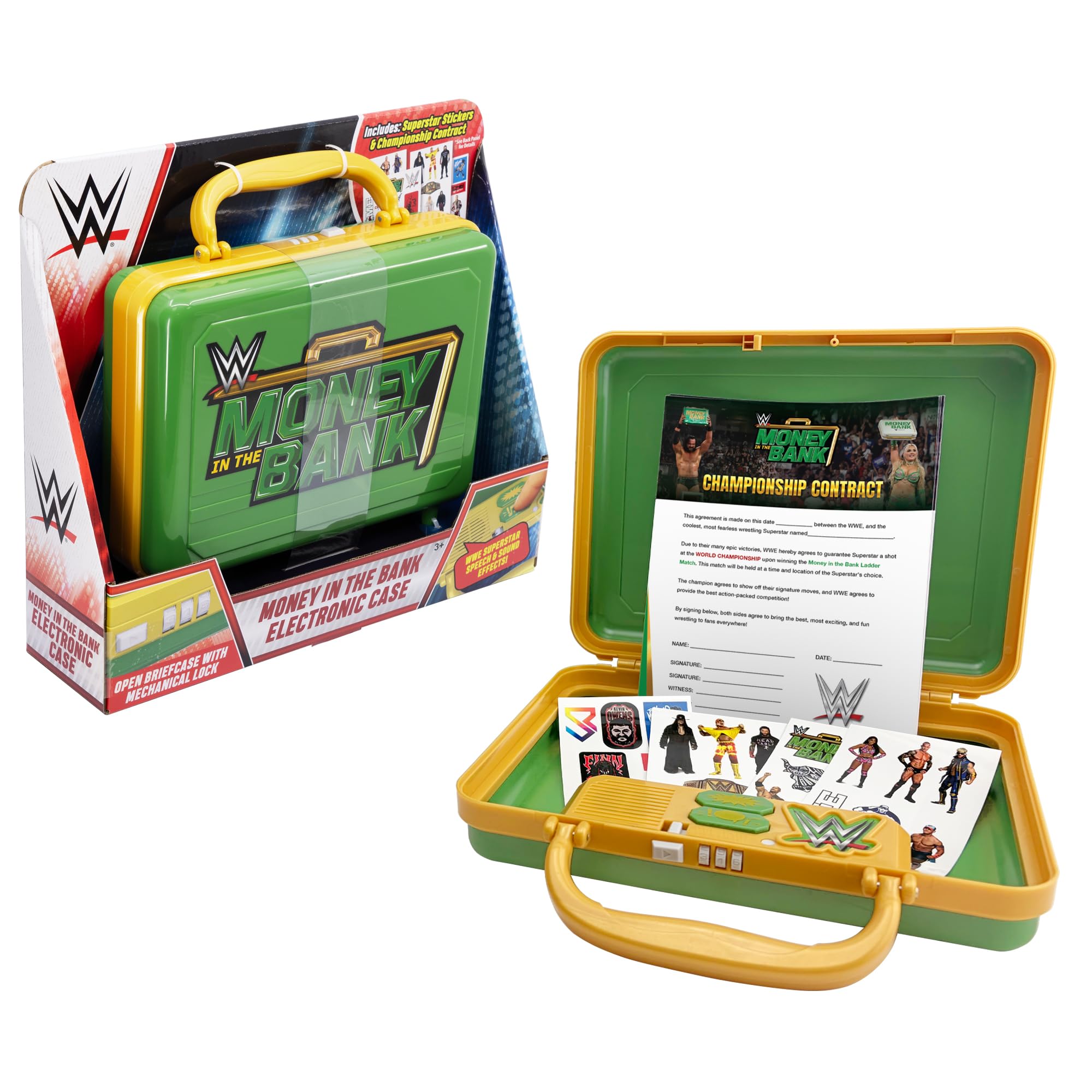 Amazon.co.jp: WWE Money in the Bank for Kids SFX 付き貯金箱