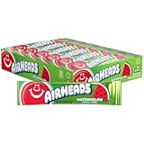 Airheads Halloween Trick or Treat Candy Full Size Bars, Watermelon Flavor, Individually Wrapped Bulk Candy for Adults & Kids, Taffy, Non-Melting, Party (Pack of 36 Bars)