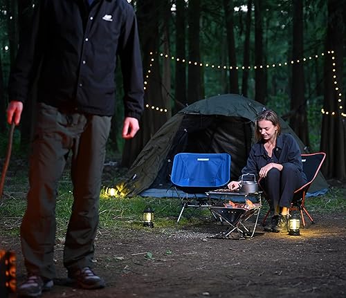 Miniatura 2 de MARCHWAY Silla de camping plegable ligera con bloqueo de resorte, estable y compacta portátil para campamento al aire libre, viajes, playa, picnic,