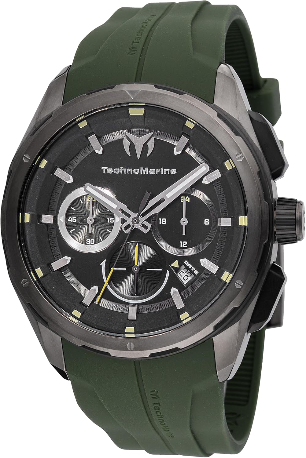 TechnoMarine Ocean Nomad Men's Watch - 43mm, Olive Green (TM-318100)