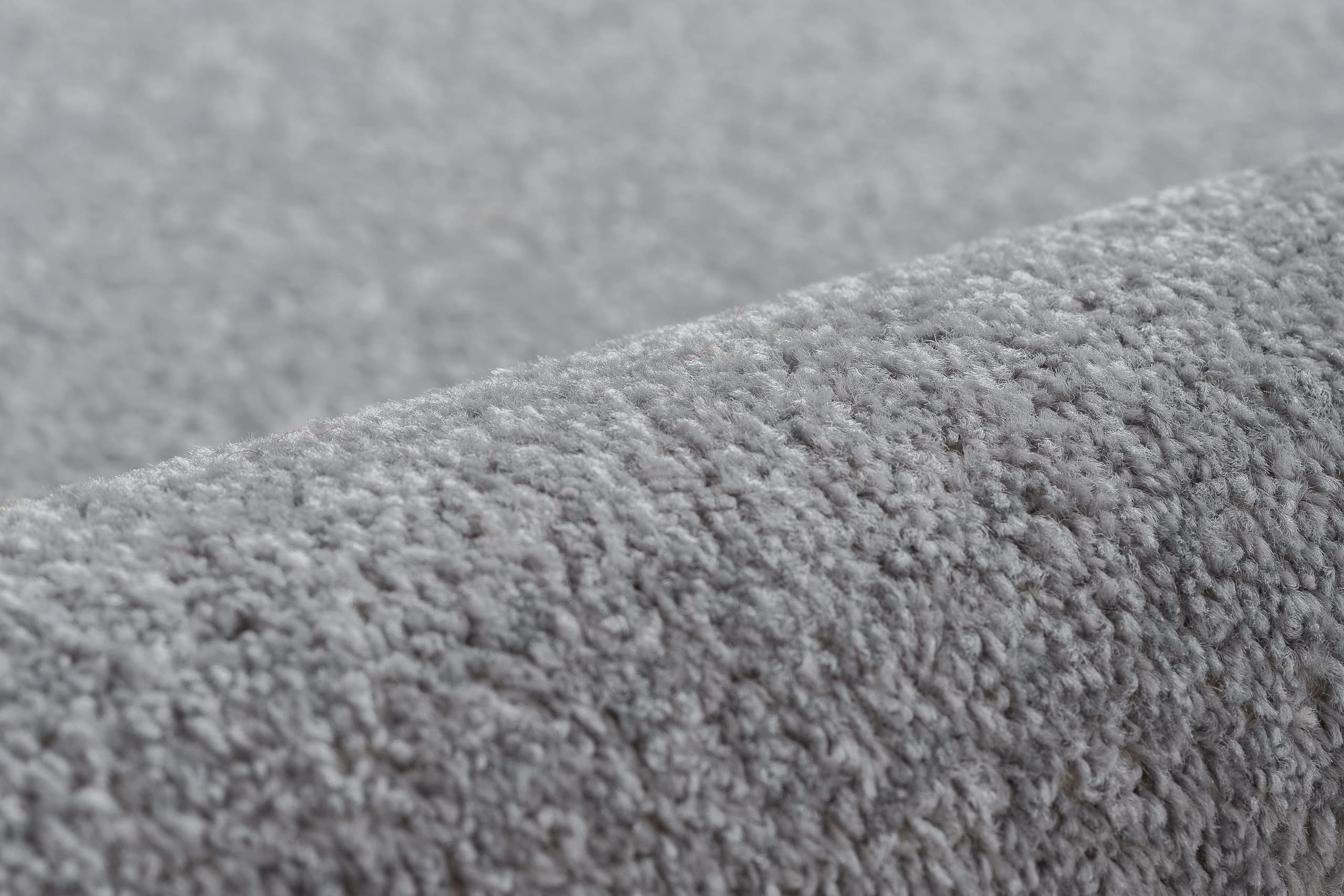 rugsx Tapis de Couloir Eton pour la Cuisine, Le Hall, Le Couloir, l'entrée, Solide, Classique, Argent 70x500 cm