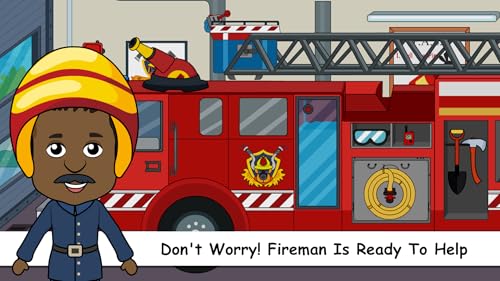 Minha Cidade Tizi: Jogos de Corpo de bombeiros - Mundo dos caminhões de bombeiros & bombeiros