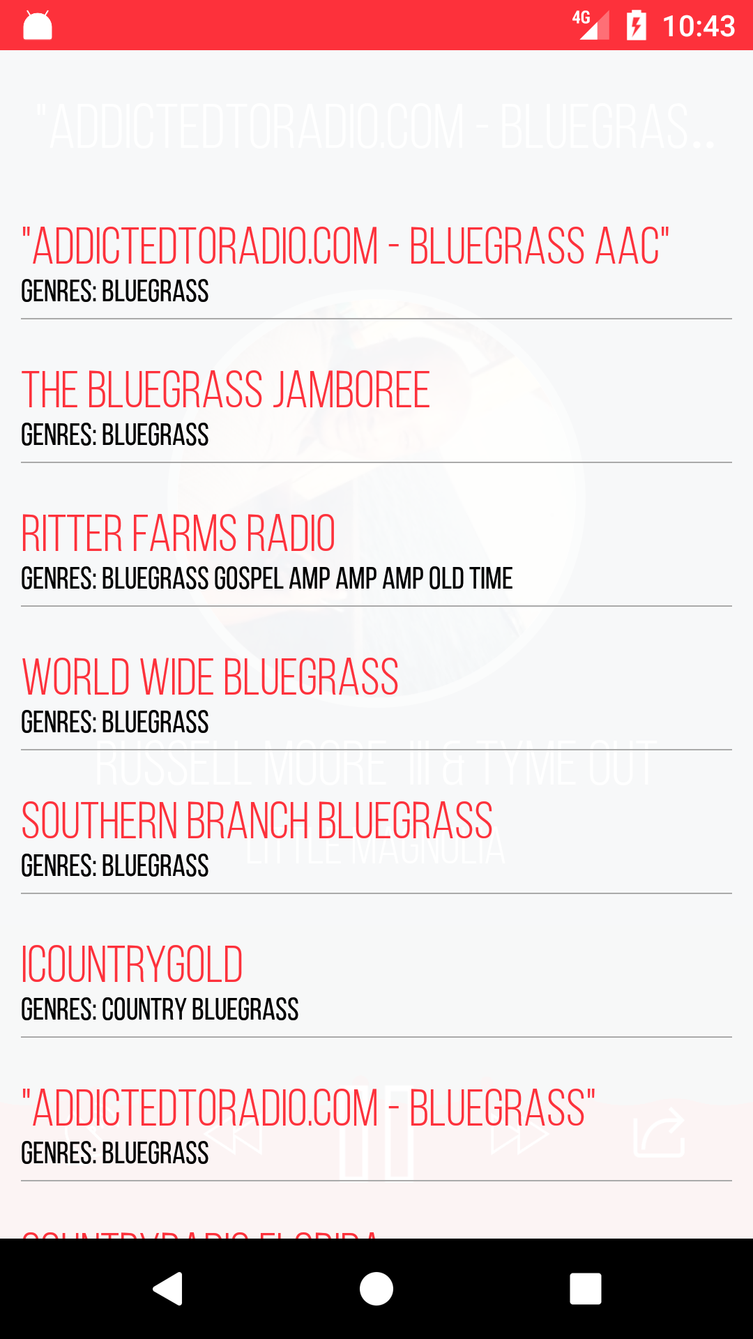 Bluegrass Radio Stations - App on Amazon Appstore