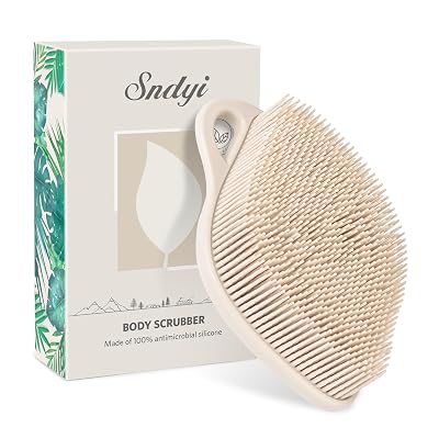 Sndyi Leaf Silicone Body Scrubber