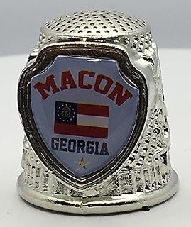646 Macon (Georgia) City Collectible Souvenir Thimble