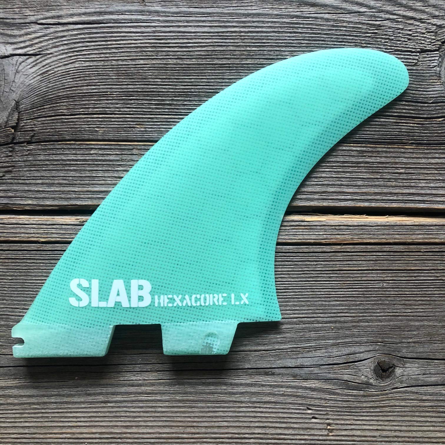Slab-Surf Fins Thruster hexacore Water Green 2 tabs Clic