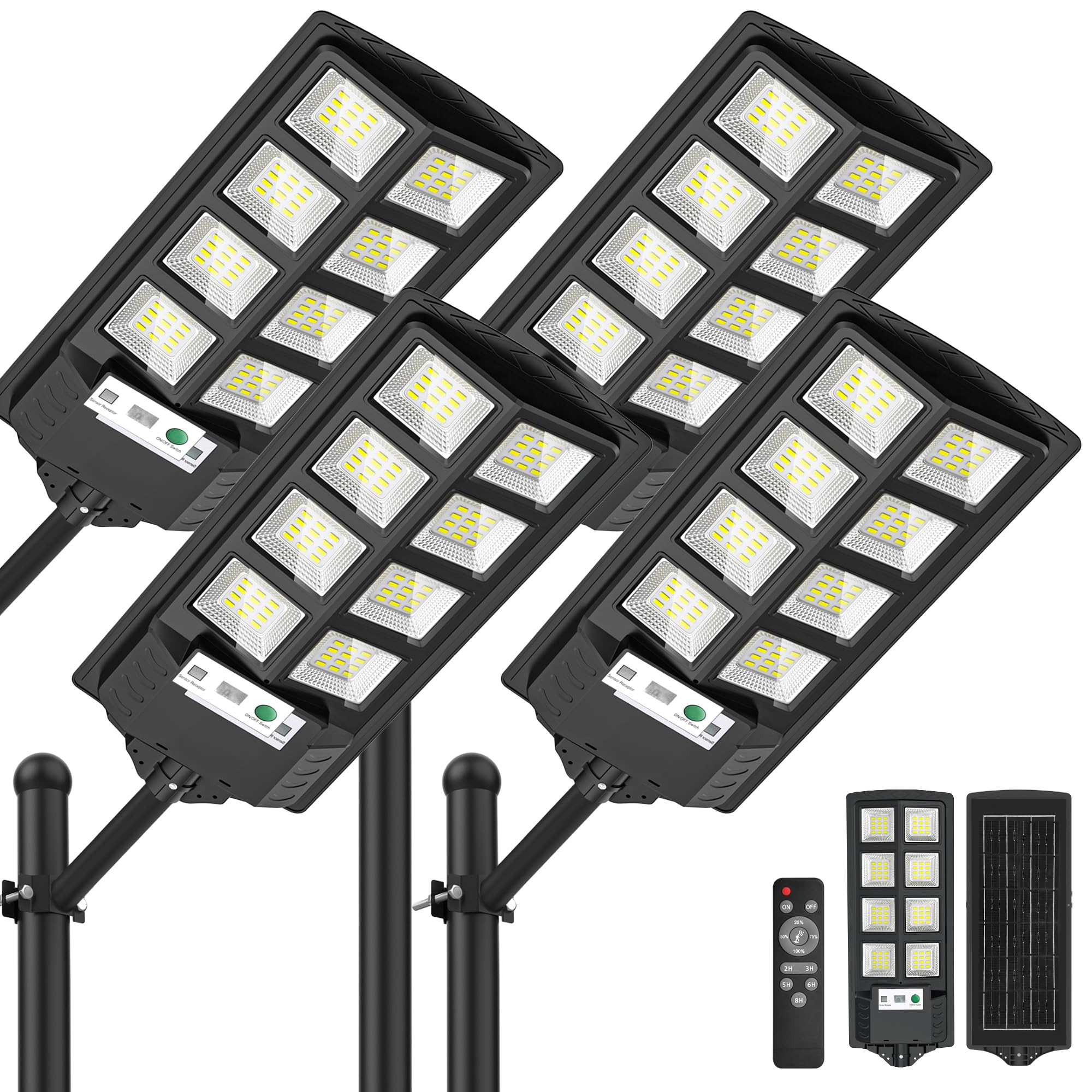 WYWNA Solar Lights 4-Pack