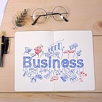 Vista 4 de 12 Pack Dot Grid Notebook Journals Bulk with Thick Dotted Grid Paper, 60 Pages, 8.3x5.5 inch, A5 Size, Diary Writing Subject Notebooks Planner for