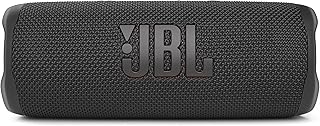 JBL Flip 6 - Portable Bluetooth Speaker, Powerful Sound and deep bass, IPX7 Waterproof, 12 Hours of Playtime, JBL PartyBoost for Multiple Speaker Pairing, Speaker for Home, Outdoor and Travel (Black)