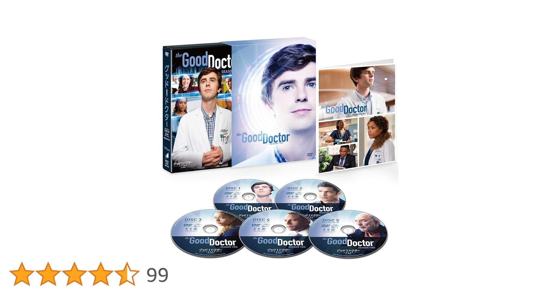 Amazon.co.jp: グッド・ドクター 名医の条件 シーズン2 DVD