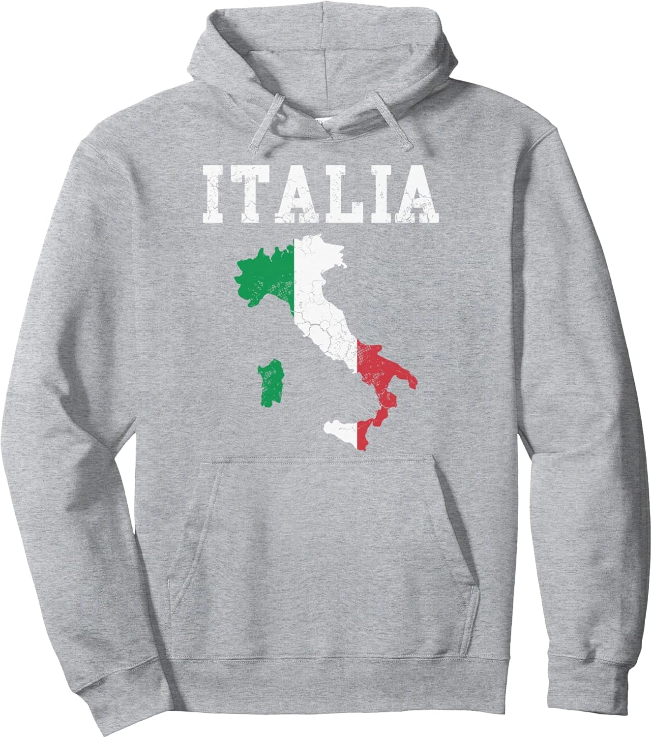 Italia Italy Flag Map Italian Italiano Family Pullover Hoodie