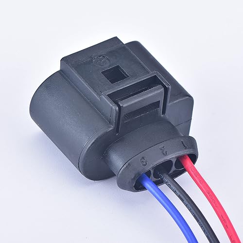 Miniatura 2 de 3 Pin 3.5 Series Automotive Sensor Pigtail Plug 1J0973723 Connector case for Audi VW Jetta Golf A3 A4 Q5 Q3 Water Level Sender
