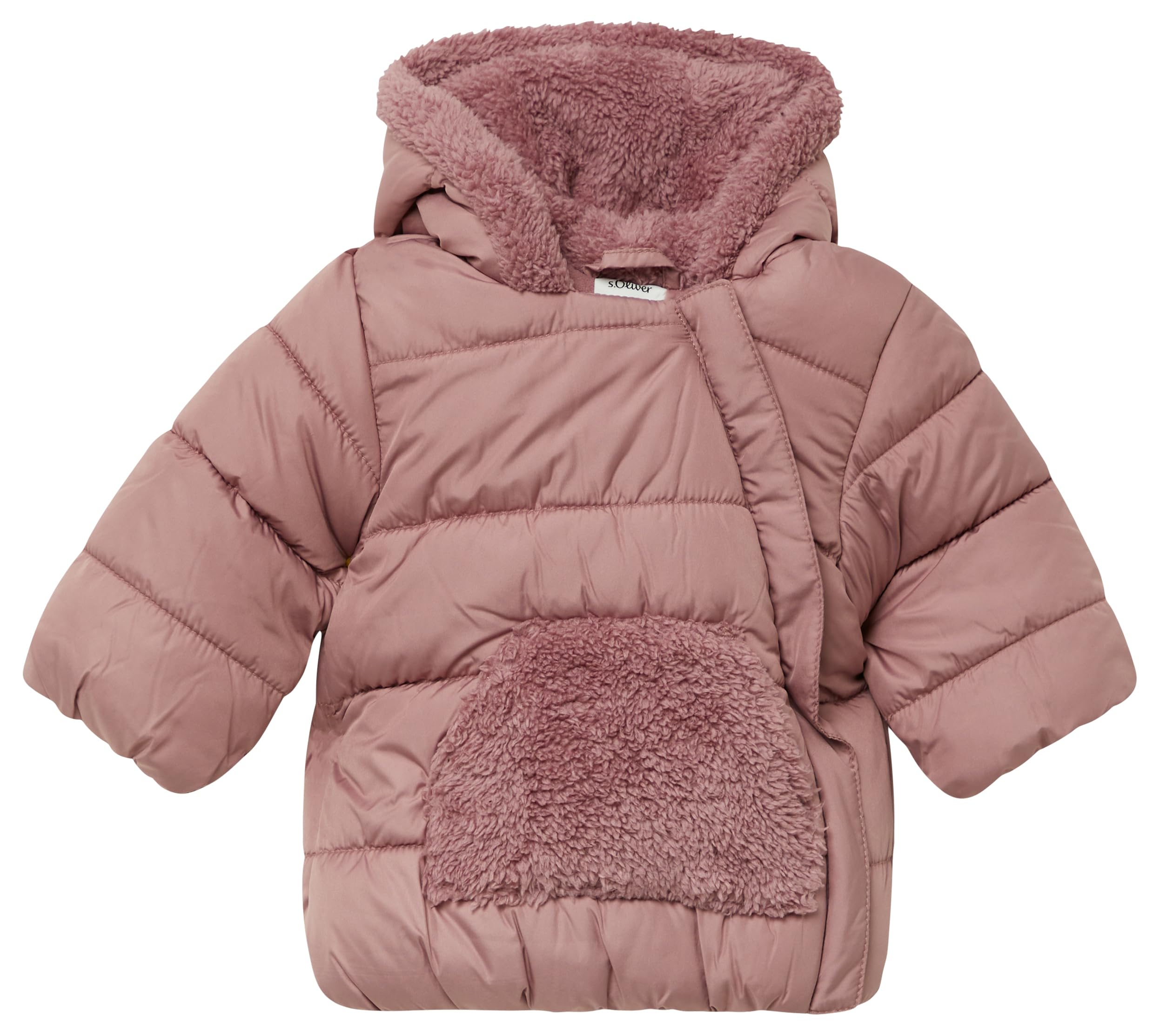 s.Oliver Unisex Steppjacke mit Teddyplüsch