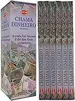Incenso Indiano Hem Chama Dinheiro - Abundância 6 Caixas