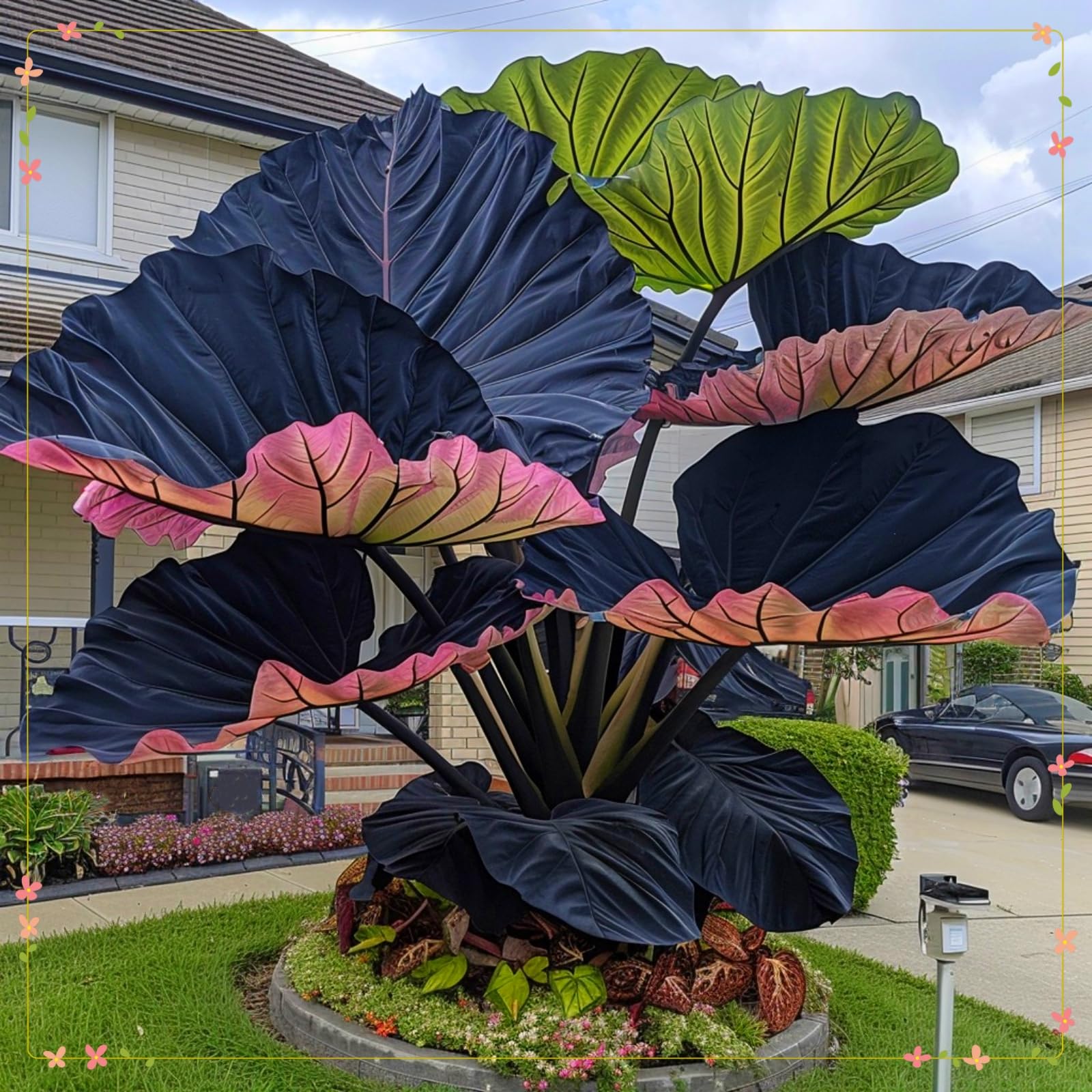 Eye-Catching Giant Elephant Bulbs, Hardy Perennial Bulbs, Stunning Garden Displays, Professionally Grown-4 Bulbs-C