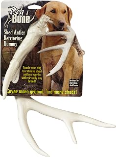 DogBone Shed Dog Training Dummy (White) | Dog Training Kit | Hunting Dog Accessories | Dog Training Tools | Dog Scent Training Kit | Scent Training for Dogs | Hunting Dog Toys