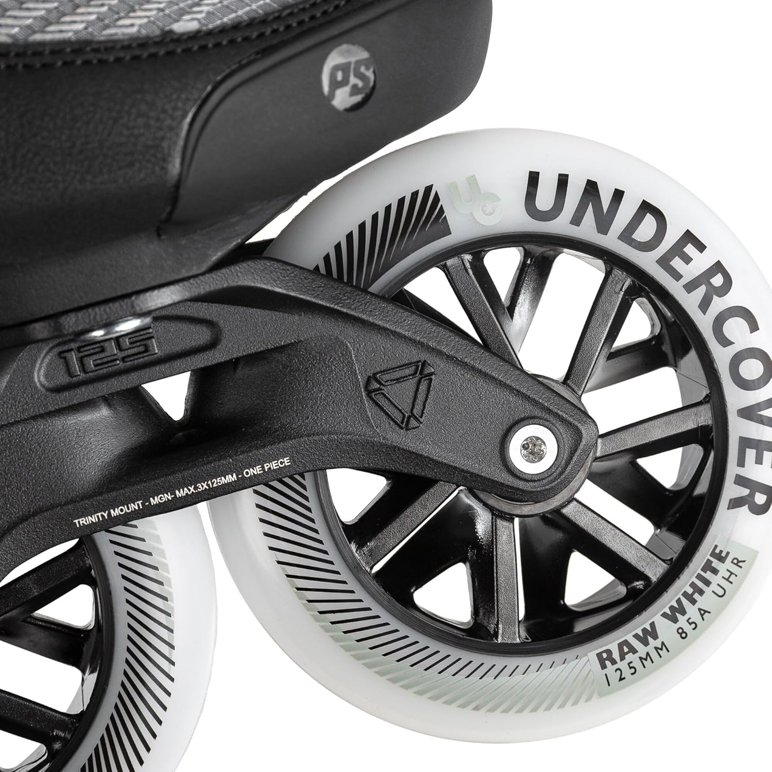 Powerslide PS Swell Nite 125 3D Adapt Skates Blk/Reflect 7.0 (39)