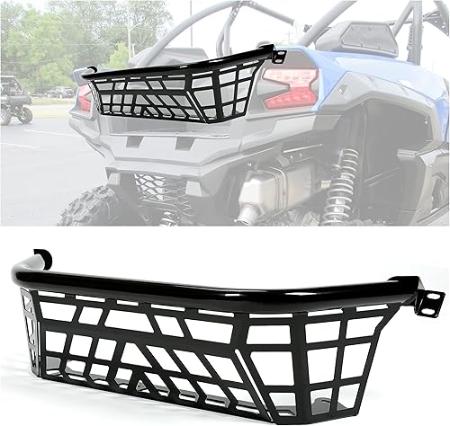 KUAFU Barricada de carga compatible con Kawasaki Teryx KRX 1000 2020-2023 Portaequipajes de acero para portón trasero con recubrimiento en polvo