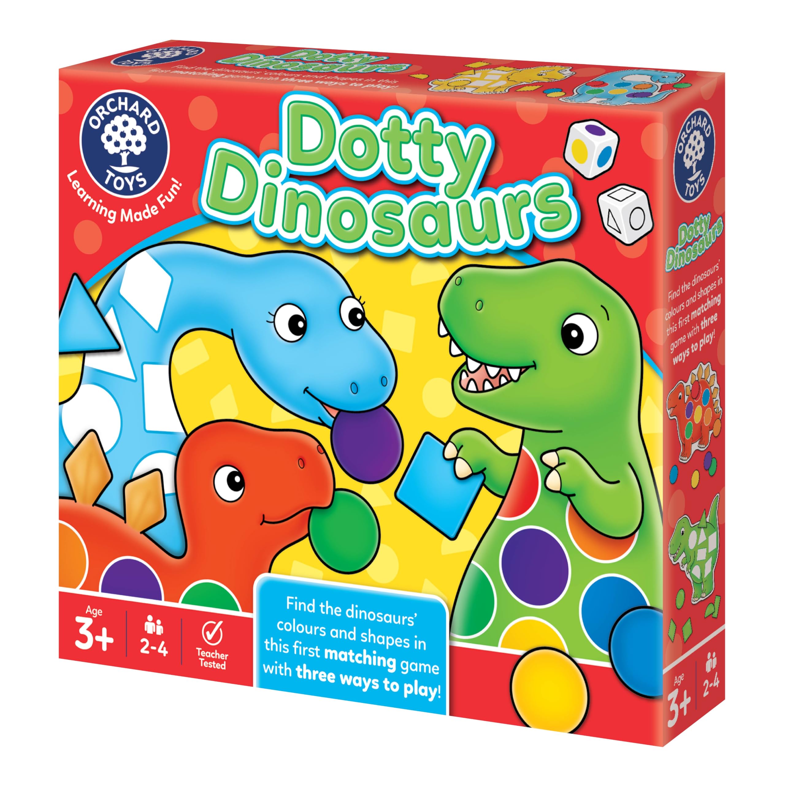 Orchard Toys Dotty Dinosaurs, Multi Color-image-6