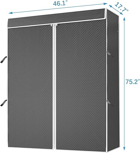 Miniatura 6 de VIPEK Solo funda para perchero V2 V2S V7 V11S V14 V14i a prueba de polvo con cremallera 46 pulgadas de largo x 173 pulgadas de ancho x 689 pulgadas