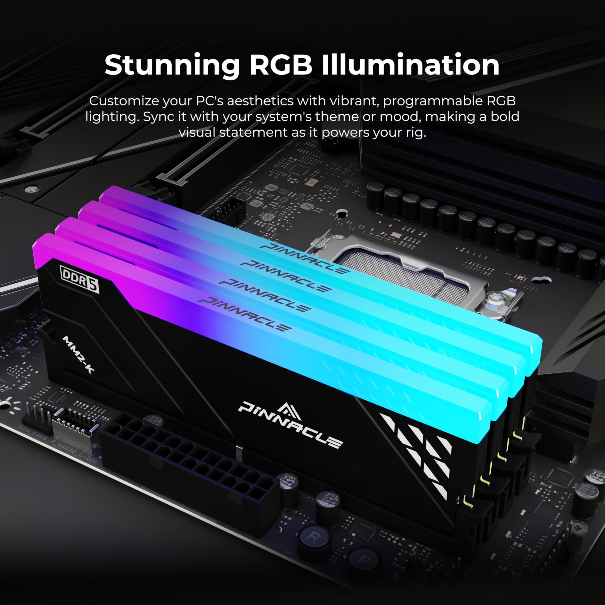 Timetec Pinnacle Konduit RGB 32GB DDR5 6000MHz PC5-48000