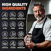 Vista 14 de Condimento para palomitas de maíz, mezcla de condimentos de rancho picante, sin gluten y bajo en sodio, condimentos con sabor a palomitas de maíz