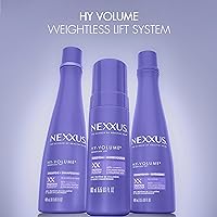 Vista 9 de Nexxus Hy-Volume Espuma en Polvo de Levantamiento Sin Peso para Cabello Plano y Liso, 48 Horas de Volumen, ProteinFusion con Colágeno y Ácido