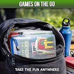 10 Pack Large Mesh Zipper Pouch B4 (12x15in) Mesh Bags with Zipper for Organizing Board Game Puzzle - School Teacher Classroom Organization Zip Storage Bags - Plastic Zippered Pouches Zippered Pouches