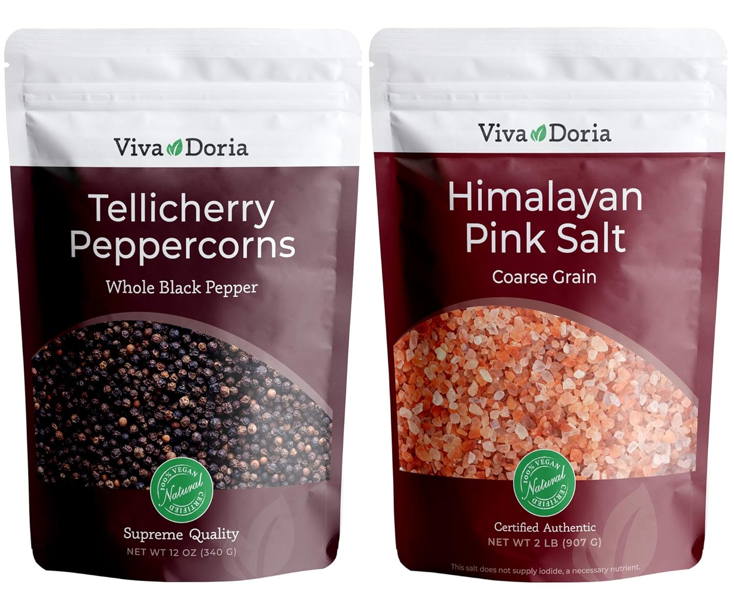 Viva Doria Tellicherry Peppercorn Black Peppercorns