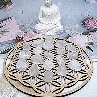 Vista 7 de ZAICUS 1 libra de piedras de cuarzo transparente pulidas Cristales curativos naturales Feng Shui Equilibrio de chakras Buena suerte Regalo