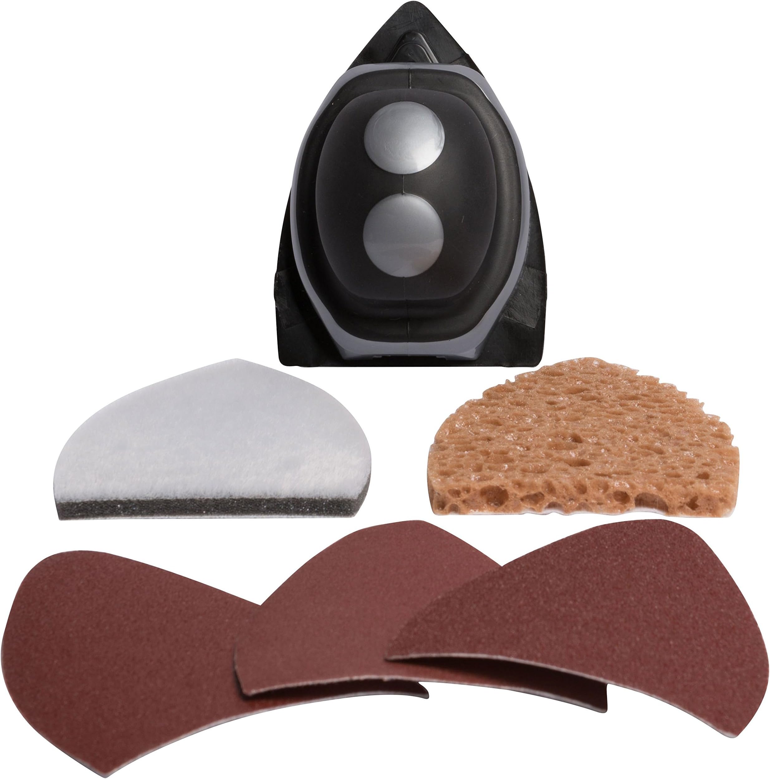 Brushmaster Premier Sanding & Paint Pad Set - The 3 in 1 Decorators Surface Preparation and Painting Tool for Walls, Plaster and Paintwork