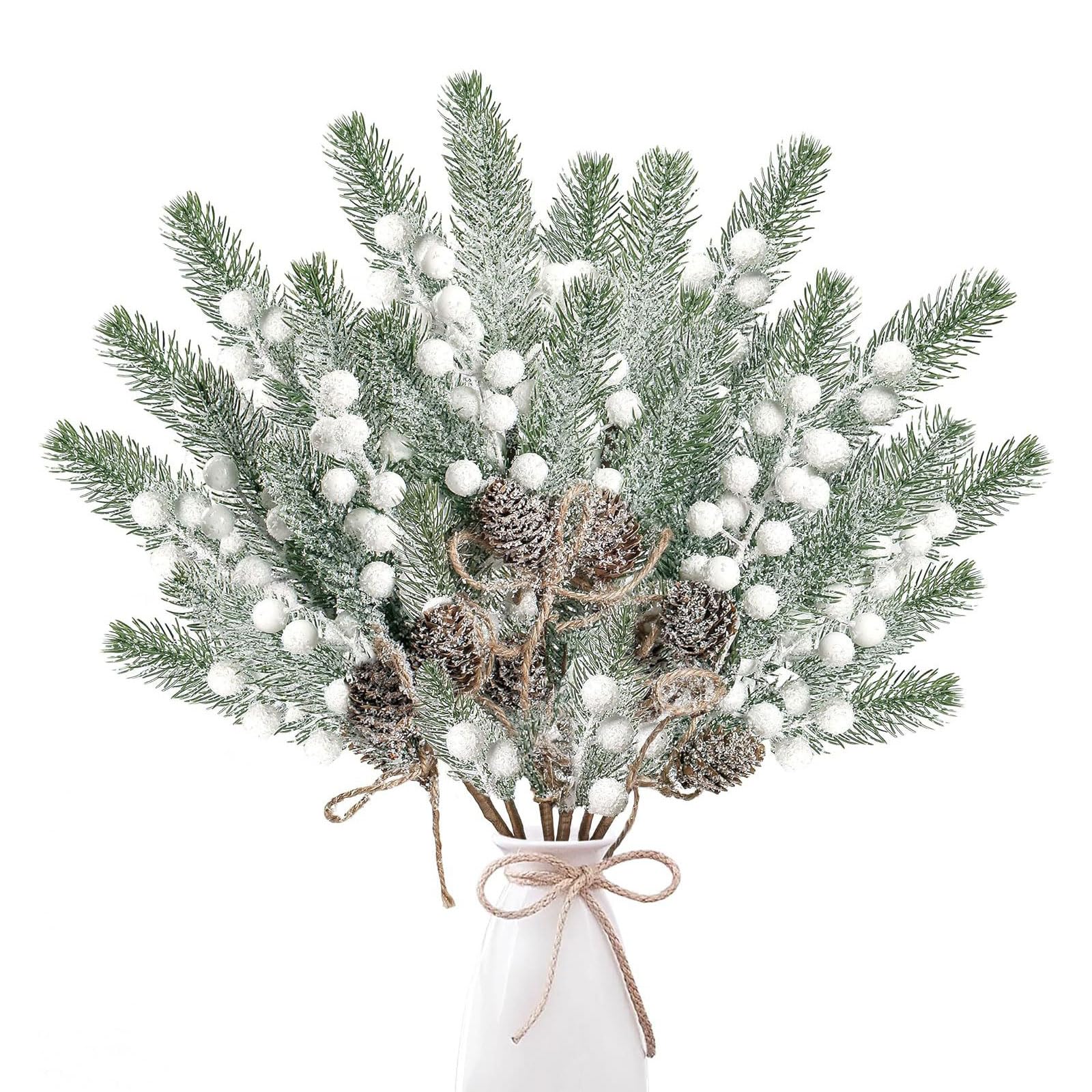 Centrotavola Albero di Natale Elegante con Amaryllis e Stelle Natalizie - Fiori Express