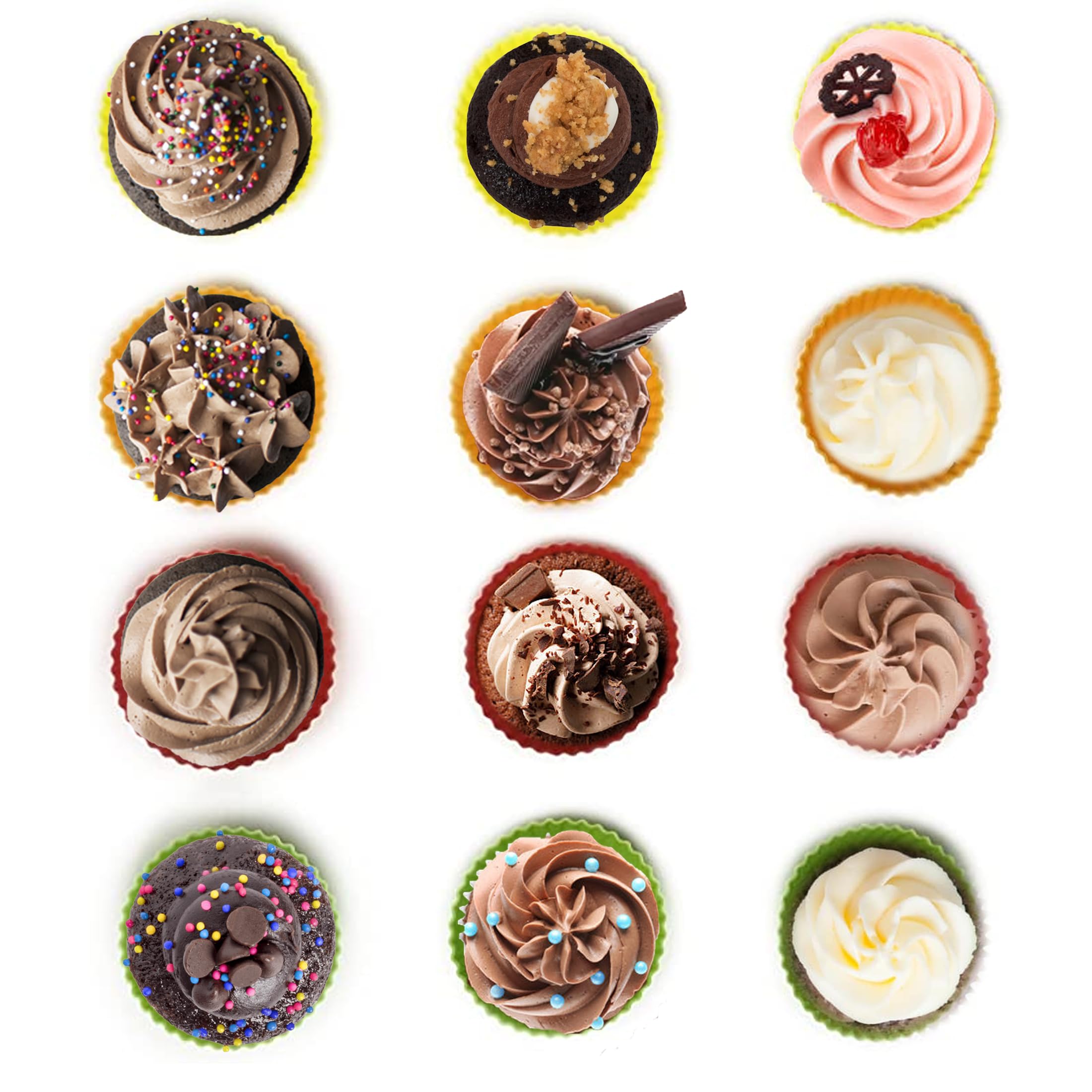 UK - Pirottini Riutilizzabili Per Muffin / Accessori