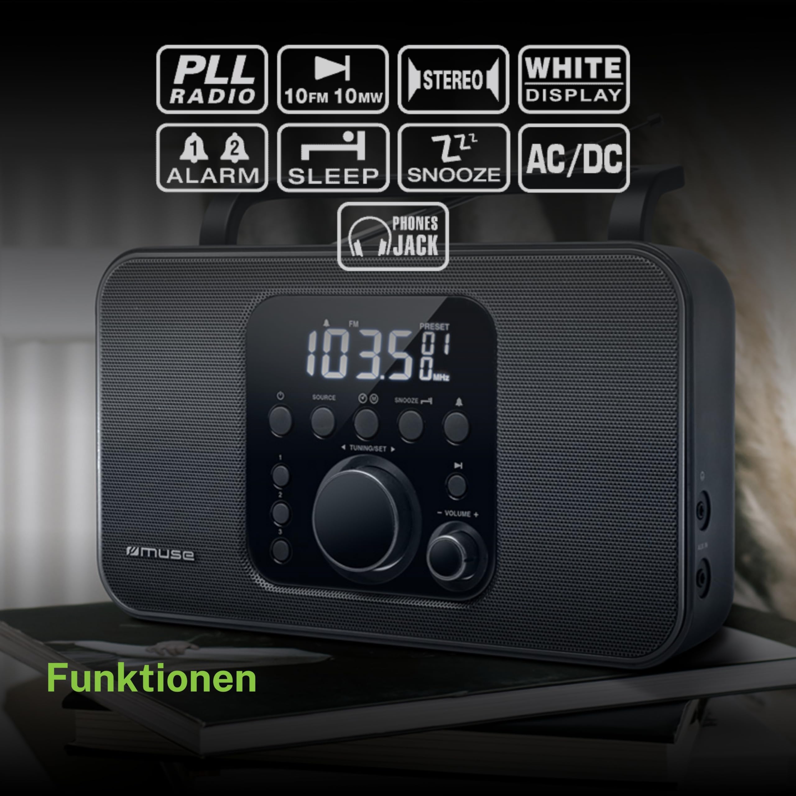 MUSE Radio FM M-091 R