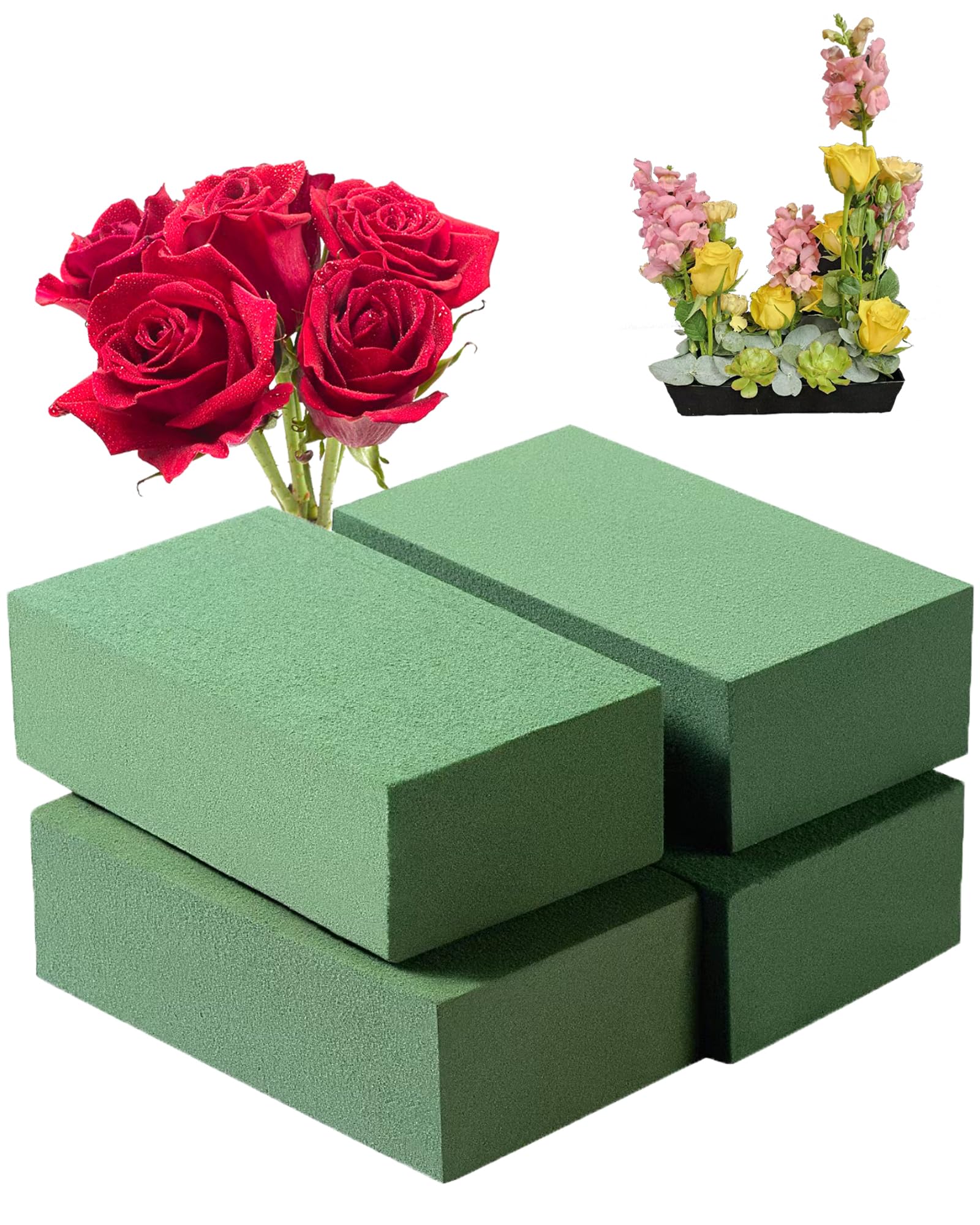 Amazon.com: Fessary Floral Foam Blocks 5.5x3.1x1.7 Inch Dried and