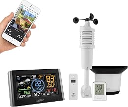 La Crosse Technology V22-WRTH-INT Professional Weather Station, Black/Silver