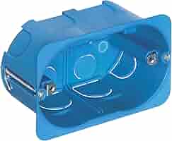 Kit 5 Scatole Incasso Rettangolari ECI 503 3M Azzurro - Per Pareti In Cartongesso - Foto 7