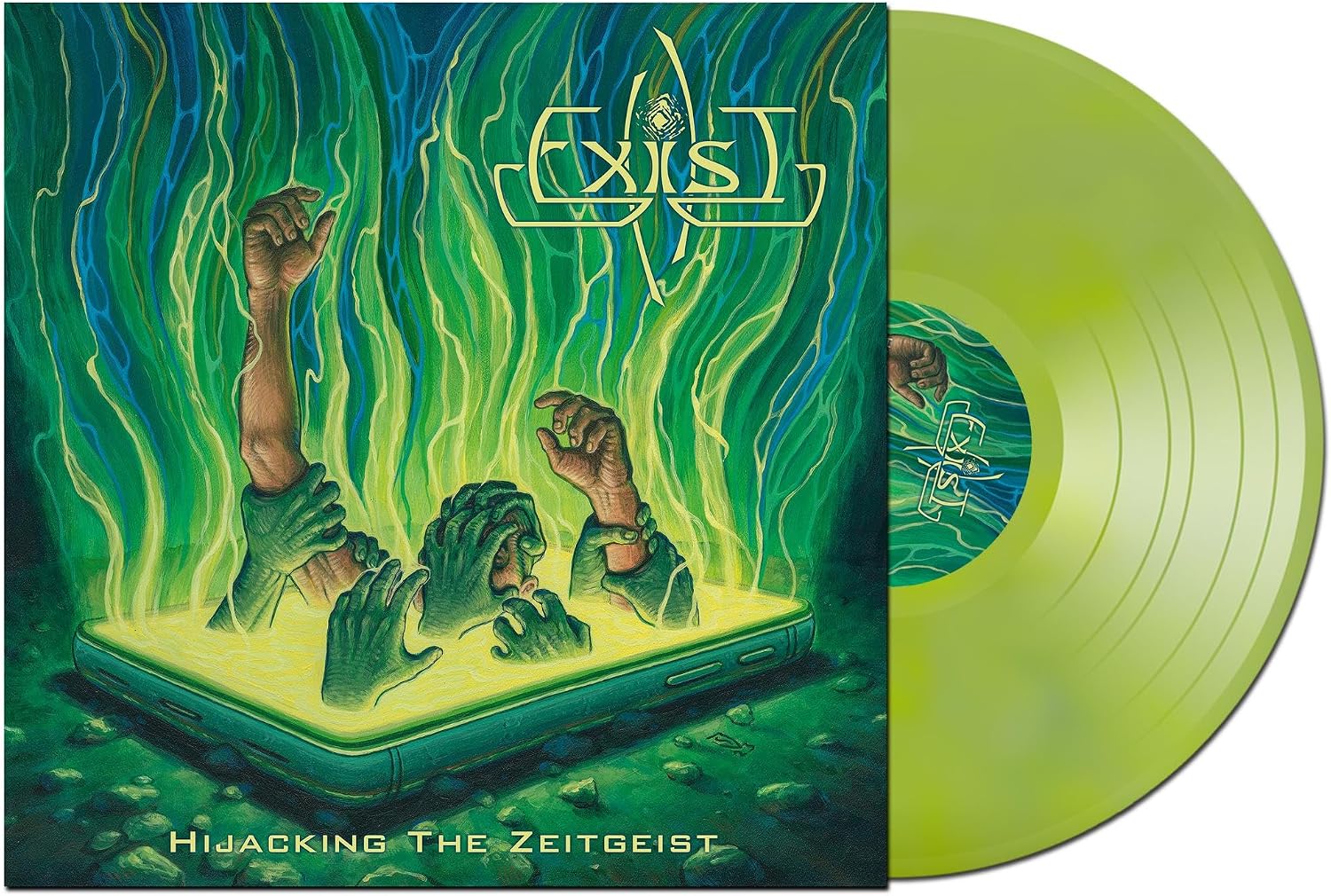 Hijacking The Zeitgeist por Exist — capa do álbum