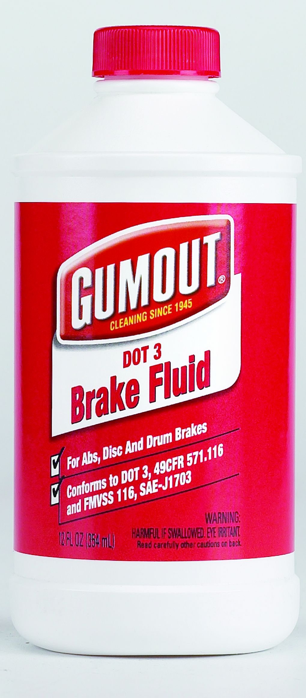 Gumout 800001968 DOT 3 Brake Fluid - 12 oz.