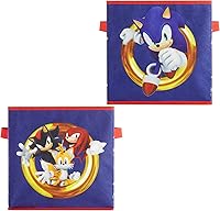 Vista 13 de Idea Nuova Marvel Avengers - Juego de dos espaciosos cubos de almacenamiento plegables, 10 x 10 pulgadas, Avengers / gris